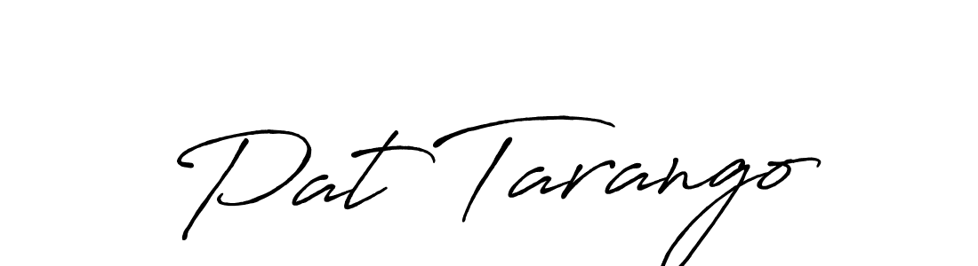 Make a short Pat Tarango signature style. Manage your documents anywhere anytime using Antro_Vectra_Bolder. Create and add eSignatures, submit forms, share and send files easily. Pat Tarango signature style 7 images and pictures png