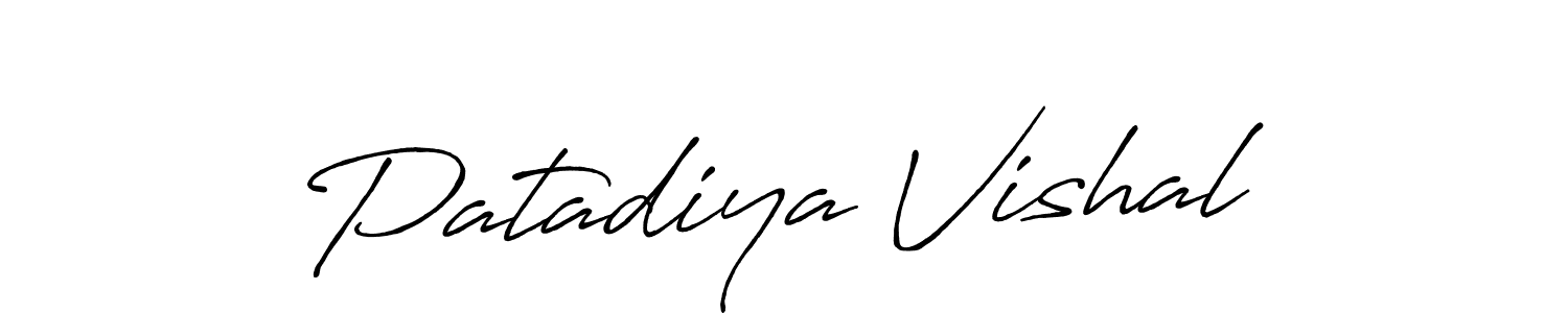 You can use this online signature creator to create a handwritten signature for the name Patadiya Vishal. This is the best online autograph maker. Patadiya Vishal signature style 7 images and pictures png