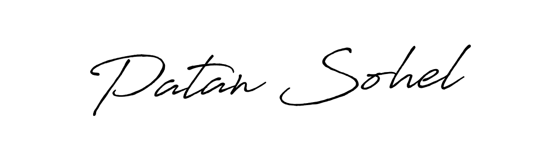 Once you've used our free online signature maker to create your best signature Antro_Vectra_Bolder style, it's time to enjoy all of the benefits that Patan Sohel name signing documents. Patan Sohel signature style 7 images and pictures png