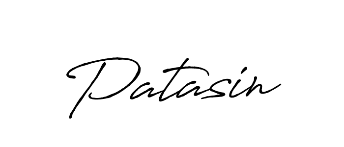 How to make Patasin signature? Antro_Vectra_Bolder is a professional autograph style. Create handwritten signature for Patasin name. Patasin signature style 7 images and pictures png