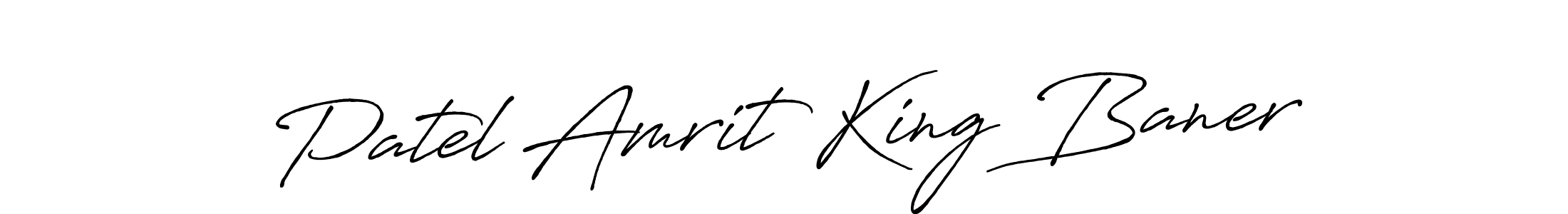 Similarly Antro_Vectra_Bolder is the best handwritten signature design. Signature creator online .You can use it as an online autograph creator for name Patel Amrit King Baner. Patel Amrit King Baner signature style 7 images and pictures png
