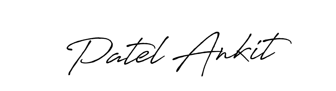 Similarly Antro_Vectra_Bolder is the best handwritten signature design. Signature creator online .You can use it as an online autograph creator for name Patel Ankit. Patel Ankit signature style 7 images and pictures png