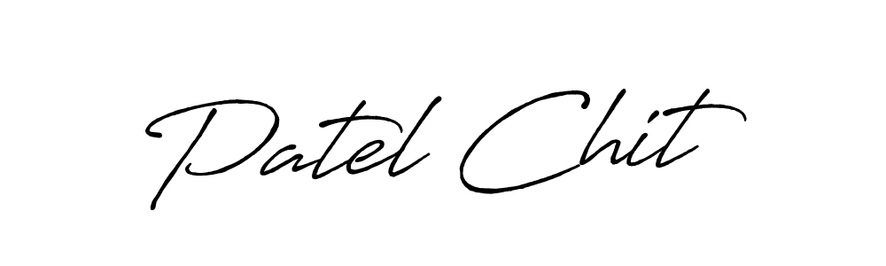 Make a beautiful signature design for name Patel Chit. Use this online signature maker to create a handwritten signature for free. Patel Chit signature style 7 images and pictures png