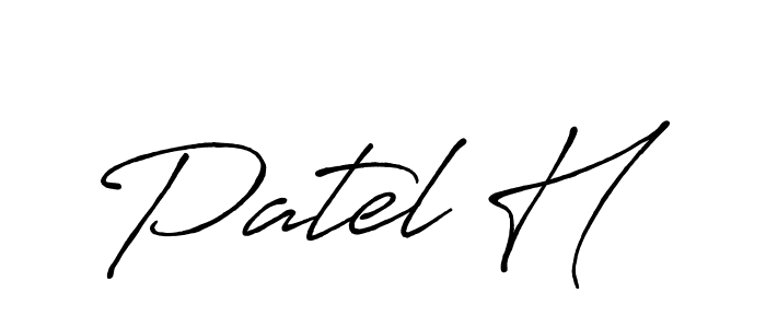 See photos of Patel H official signature by Spectra . Check more albums & portfolios. Read reviews & check more about Antro_Vectra_Bolder font. Patel H signature style 7 images and pictures png