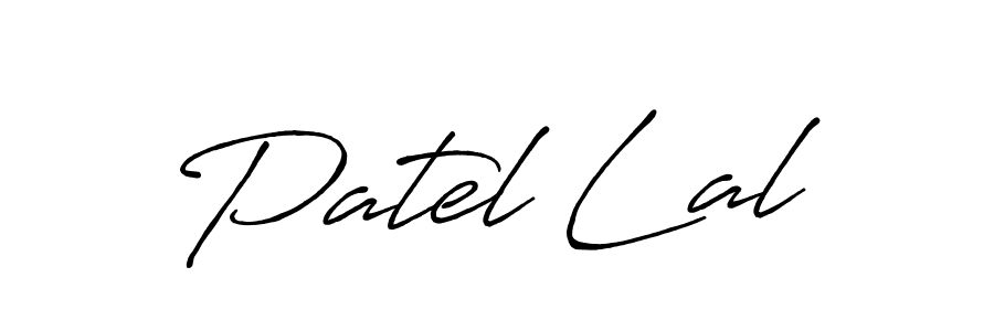 Use a signature maker to create a handwritten signature online. With this signature software, you can design (Antro_Vectra_Bolder) your own signature for name Patel Lal. Patel Lal signature style 7 images and pictures png