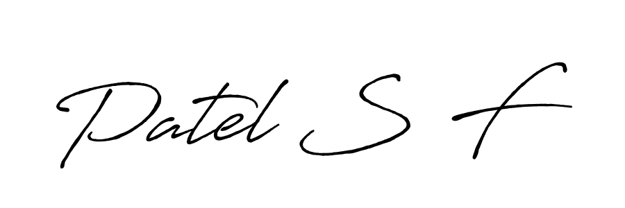 How to Draw Patel S F signature style? Antro_Vectra_Bolder is a latest design signature styles for name Patel S F. Patel S F signature style 7 images and pictures png