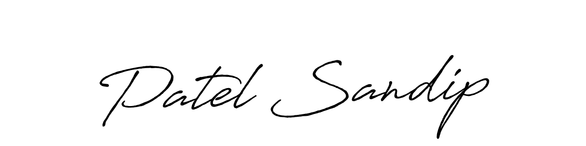 You should practise on your own different ways (Antro_Vectra_Bolder) to write your name (Patel Sandip) in signature. don't let someone else do it for you. Patel Sandip signature style 7 images and pictures png