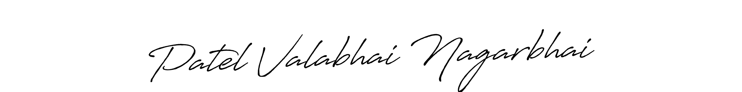 Patel Valabhai Nagarbhai stylish signature style. Best Handwritten Sign (Antro_Vectra_Bolder) for my name. Handwritten Signature Collection Ideas for my name Patel Valabhai Nagarbhai. Patel Valabhai Nagarbhai signature style 7 images and pictures png