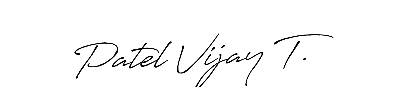 Once you've used our free online signature maker to create your best signature Antro_Vectra_Bolder style, it's time to enjoy all of the benefits that Patel Vijay T. name signing documents. Patel Vijay T. signature style 7 images and pictures png