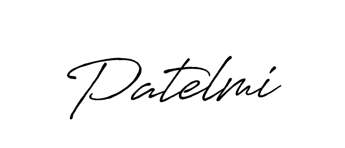 The best way (Antro_Vectra_Bolder) to make a short signature is to pick only two or three words in your name. The name Patelmi include a total of six letters. For converting this name. Patelmi signature style 7 images and pictures png