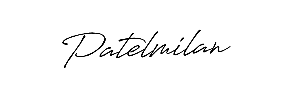 Antro_Vectra_Bolder is a professional signature style that is perfect for those who want to add a touch of class to their signature. It is also a great choice for those who want to make their signature more unique. Get Patelmilan name to fancy signature for free. Patelmilan signature style 7 images and pictures png