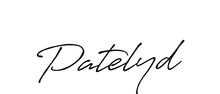 Once you've used our free online signature maker to create your best signature Antro_Vectra_Bolder style, it's time to enjoy all of the benefits that Patelyd name signing documents. Patelyd signature style 7 images and pictures png