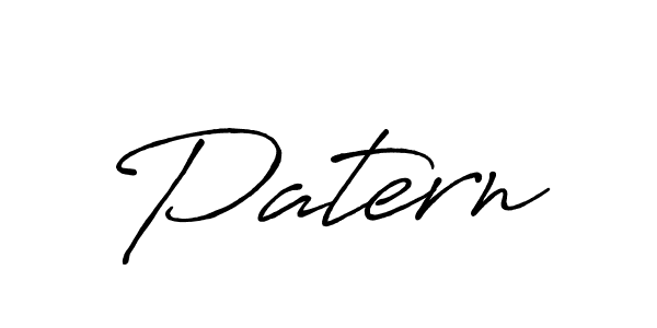 Create a beautiful signature design for name Patern. With this signature (Antro_Vectra_Bolder) fonts, you can make a handwritten signature for free. Patern signature style 7 images and pictures png