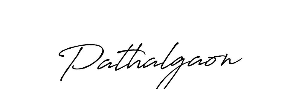 How to make Pathalgaon name signature. Use Antro_Vectra_Bolder style for creating short signs online. This is the latest handwritten sign. Pathalgaon signature style 7 images and pictures png