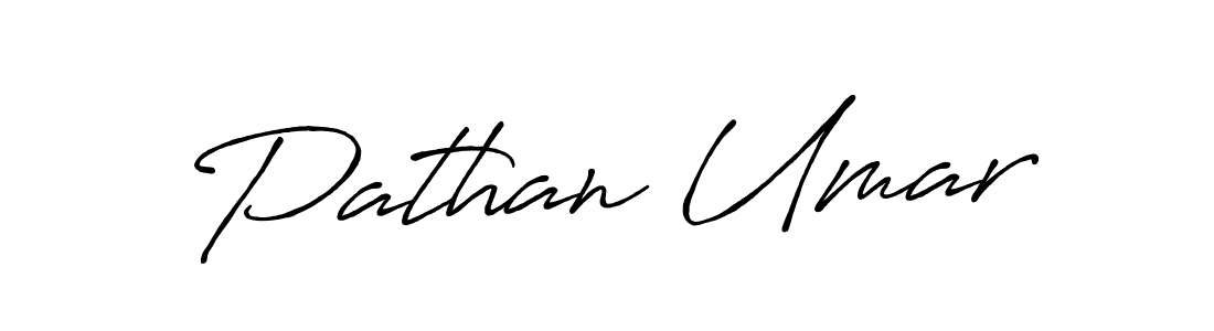 Pathan Umar stylish signature style. Best Handwritten Sign (Antro_Vectra_Bolder) for my name. Handwritten Signature Collection Ideas for my name Pathan Umar. Pathan Umar signature style 7 images and pictures png