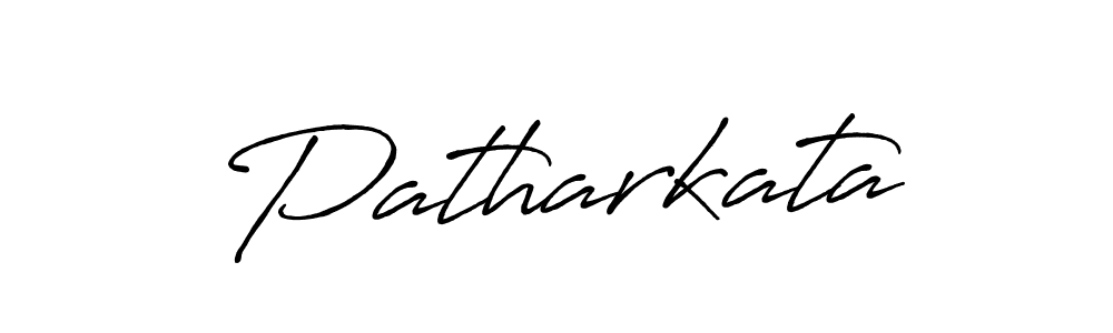 Once you've used our free online signature maker to create your best signature Antro_Vectra_Bolder style, it's time to enjoy all of the benefits that Patharkata name signing documents. Patharkata signature style 7 images and pictures png