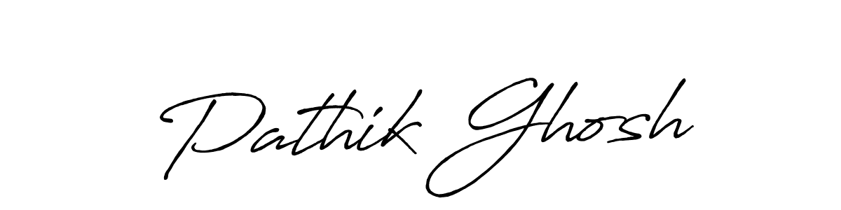 How to Draw Pathik Ghosh signature style? Antro_Vectra_Bolder is a latest design signature styles for name Pathik Ghosh. Pathik Ghosh signature style 7 images and pictures png