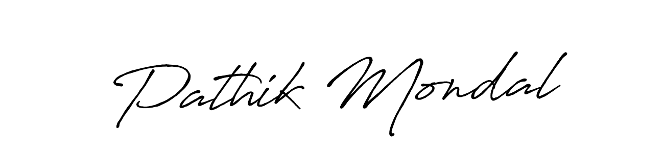 Make a beautiful signature design for name Pathik Mondal. Use this online signature maker to create a handwritten signature for free. Pathik Mondal signature style 7 images and pictures png