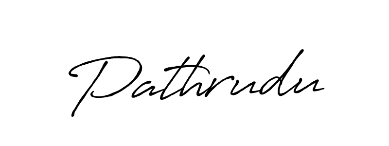 Antro_Vectra_Bolder is a professional signature style that is perfect for those who want to add a touch of class to their signature. It is also a great choice for those who want to make their signature more unique. Get Pathrudu name to fancy signature for free. Pathrudu signature style 7 images and pictures png