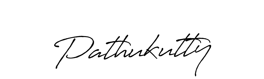 How to make Pathukutty signature? Antro_Vectra_Bolder is a professional autograph style. Create handwritten signature for Pathukutty name. Pathukutty signature style 7 images and pictures png