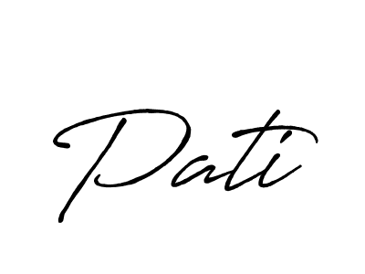 Also You can easily find your signature by using the search form. We will create Pati name handwritten signature images for you free of cost using Antro_Vectra_Bolder sign style. Pati signature style 7 images and pictures png