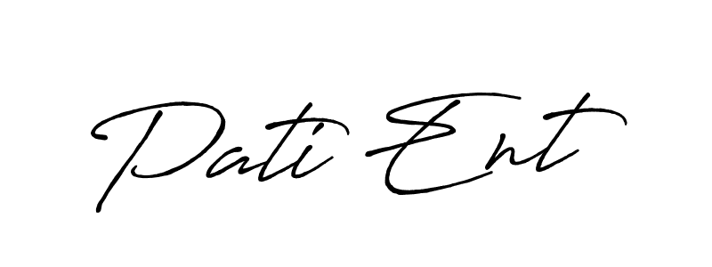 Also we have Pati Ent name is the best signature style. Create professional handwritten signature collection using Antro_Vectra_Bolder autograph style. Pati Ent signature style 7 images and pictures png