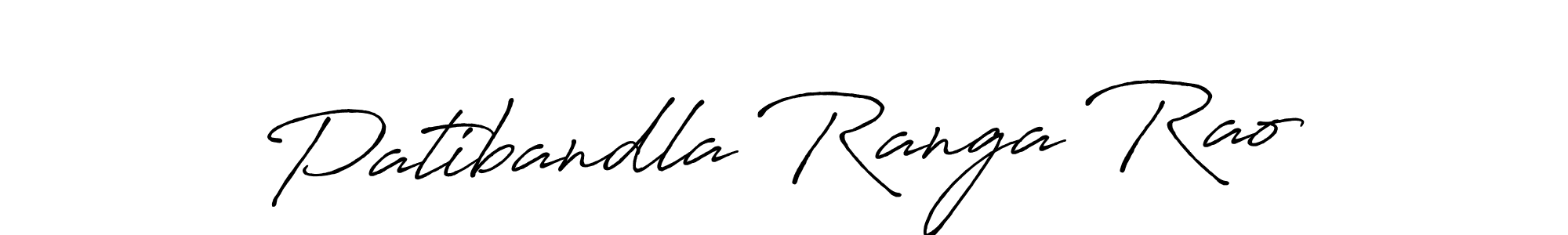 How to make Patibandla Ranga Rao name signature. Use Antro_Vectra_Bolder style for creating short signs online. This is the latest handwritten sign. Patibandla Ranga Rao signature style 7 images and pictures png