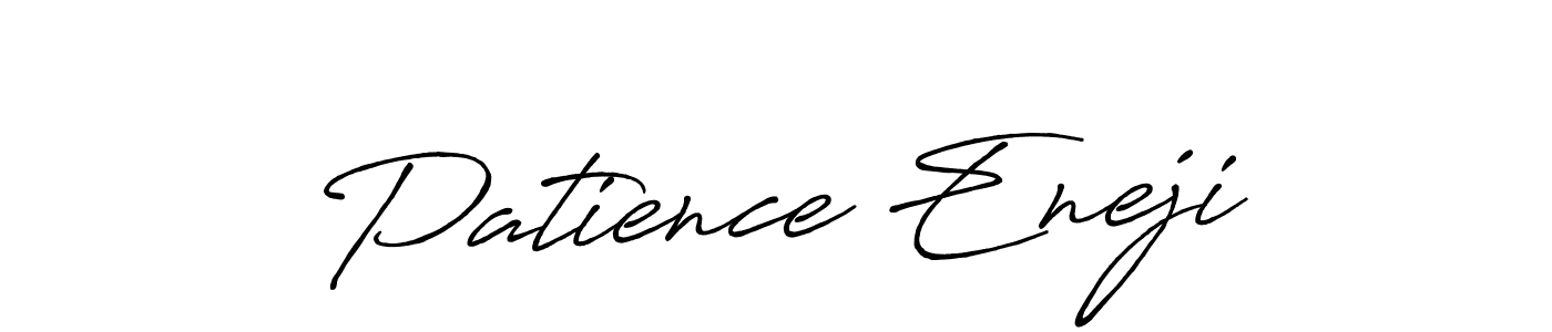 Similarly Antro_Vectra_Bolder is the best handwritten signature design. Signature creator online .You can use it as an online autograph creator for name Patience Eneji. Patience Eneji signature style 7 images and pictures png