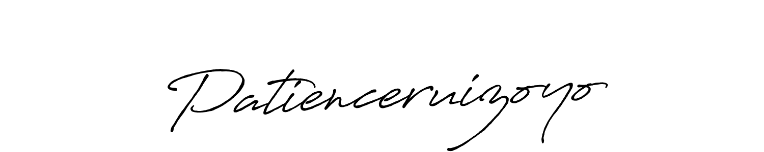 It looks lik you need a new signature style for name Patienceruizoyo. Design unique handwritten (Antro_Vectra_Bolder) signature with our free signature maker in just a few clicks. Patienceruizoyo signature style 7 images and pictures png