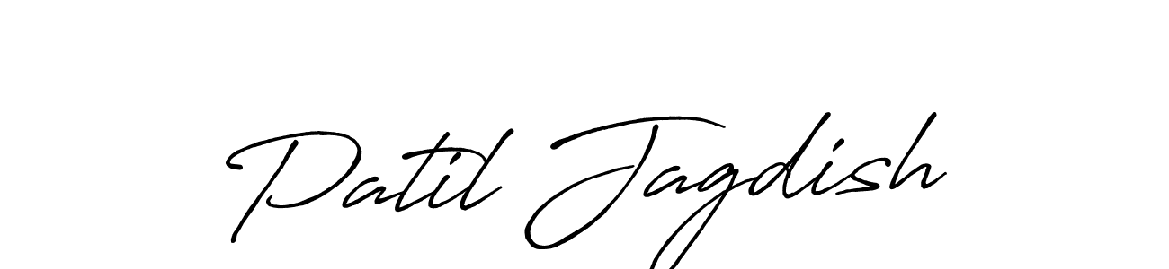 if you are searching for the best signature style for your name Patil Jagdish. so please give up your signature search. here we have designed multiple signature styles  using Antro_Vectra_Bolder. Patil Jagdish signature style 7 images and pictures png