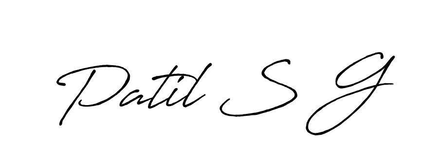 Similarly Antro_Vectra_Bolder is the best handwritten signature design. Signature creator online .You can use it as an online autograph creator for name Patil S G. Patil S G signature style 7 images and pictures png
