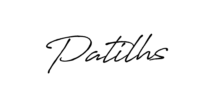 Antro_Vectra_Bolder is a professional signature style that is perfect for those who want to add a touch of class to their signature. It is also a great choice for those who want to make their signature more unique. Get Patilhs name to fancy signature for free. Patilhs signature style 7 images and pictures png
