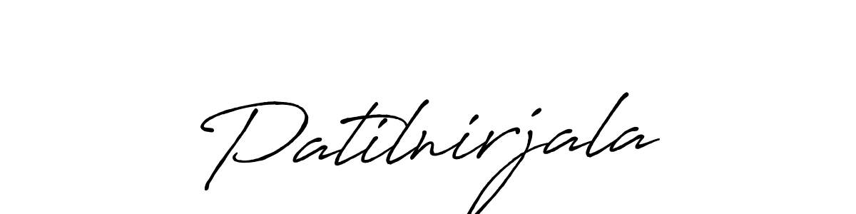 Also we have Patilnirjala name is the best signature style. Create professional handwritten signature collection using Antro_Vectra_Bolder autograph style. Patilnirjala signature style 7 images and pictures png