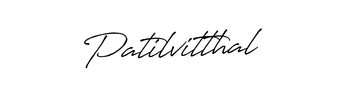 How to Draw Patilvitthal signature style? Antro_Vectra_Bolder is a latest design signature styles for name Patilvitthal. Patilvitthal signature style 7 images and pictures png