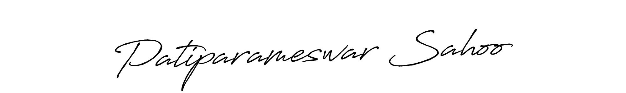 Design your own signature with our free online signature maker. With this signature software, you can create a handwritten (Antro_Vectra_Bolder) signature for name Patiparameswar Sahoo. Patiparameswar Sahoo signature style 7 images and pictures png