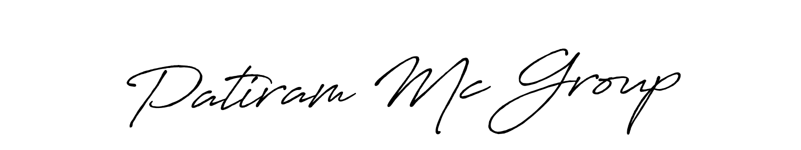 How to make Patiram Mc Group signature? Antro_Vectra_Bolder is a professional autograph style. Create handwritten signature for Patiram Mc Group name. Patiram Mc Group signature style 7 images and pictures png