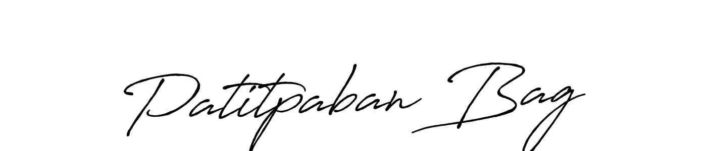 Also we have Patitpaban Bag name is the best signature style. Create professional handwritten signature collection using Antro_Vectra_Bolder autograph style. Patitpaban Bag signature style 7 images and pictures png