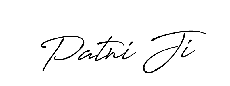 Make a beautiful signature design for name Patni Ji. Use this online signature maker to create a handwritten signature for free. Patni Ji signature style 7 images and pictures png
