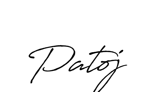 This is the best signature style for the Patoj name. Also you like these signature font (Antro_Vectra_Bolder). Mix name signature. Patoj signature style 7 images and pictures png