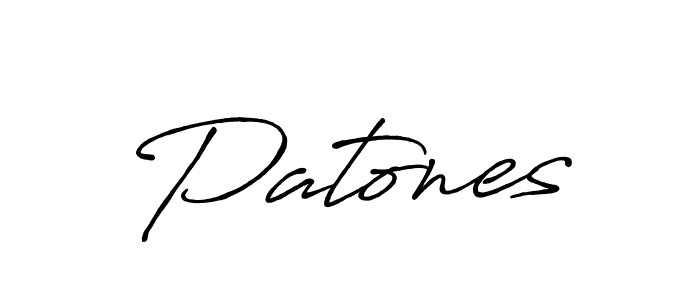 The best way (Antro_Vectra_Bolder) to make a short signature is to pick only two or three words in your name. The name Patones include a total of six letters. For converting this name. Patones signature style 7 images and pictures png
