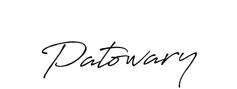 Make a beautiful signature design for name Patowary. Use this online signature maker to create a handwritten signature for free. Patowary signature style 7 images and pictures png