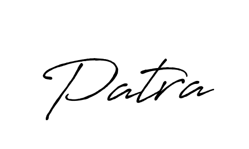 Use a signature maker to create a handwritten signature online. With this signature software, you can design (Antro_Vectra_Bolder) your own signature for name Patra. Patra signature style 7 images and pictures png