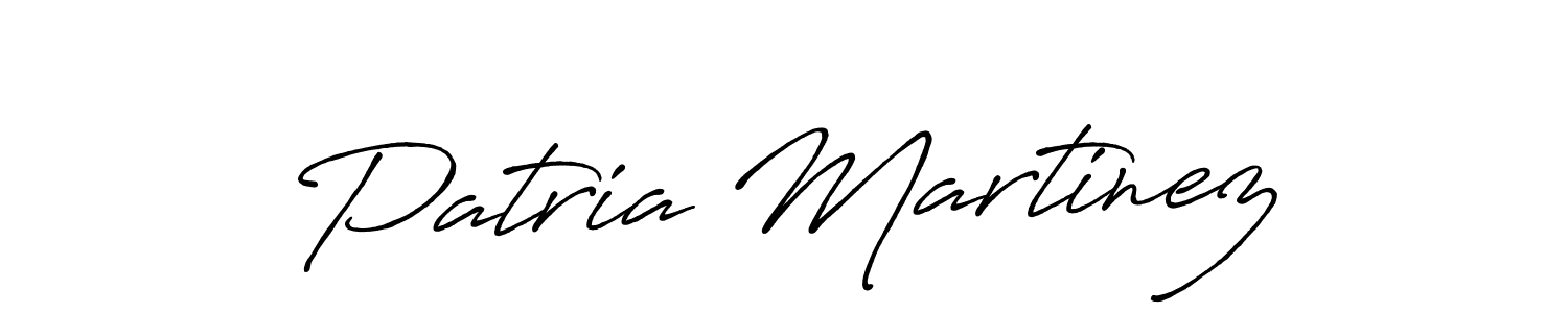 Also we have Patria Martinez name is the best signature style. Create professional handwritten signature collection using Antro_Vectra_Bolder autograph style. Patria Martinez signature style 7 images and pictures png