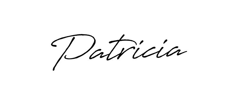 Create a beautiful signature design for name Patricia. With this signature (Antro_Vectra_Bolder) fonts, you can make a handwritten signature for free. Patricia signature style 7 images and pictures png