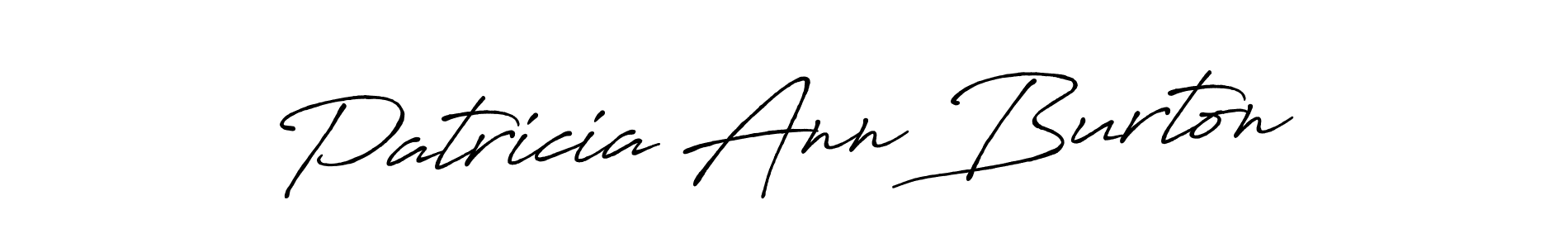 Also You can easily find your signature by using the search form. We will create Patricia Ann Burton name handwritten signature images for you free of cost using Antro_Vectra_Bolder sign style. Patricia Ann Burton signature style 7 images and pictures png