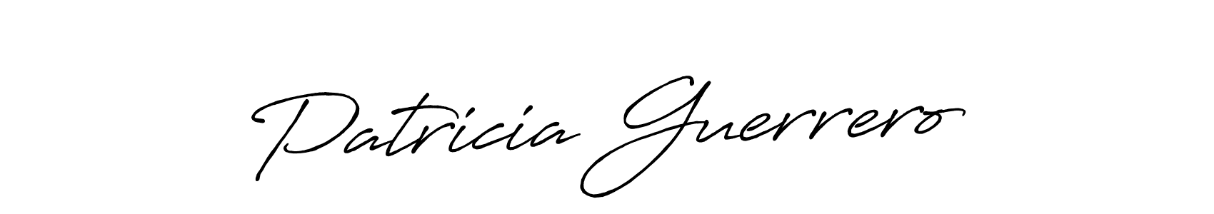 Use a signature maker to create a handwritten signature online. With this signature software, you can design (Antro_Vectra_Bolder) your own signature for name Patricia Guerrero. Patricia Guerrero signature style 7 images and pictures png