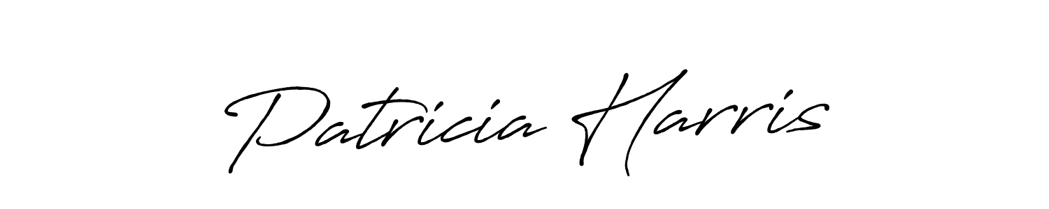 Create a beautiful signature design for name Patricia Harris. With this signature (Antro_Vectra_Bolder) fonts, you can make a handwritten signature for free. Patricia Harris signature style 7 images and pictures png