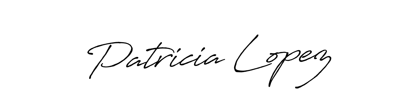 Once you've used our free online signature maker to create your best signature Antro_Vectra_Bolder style, it's time to enjoy all of the benefits that Patricia Lopez name signing documents. Patricia Lopez signature style 7 images and pictures png