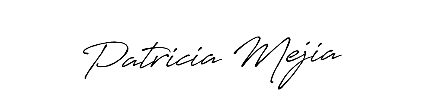 Once you've used our free online signature maker to create your best signature Antro_Vectra_Bolder style, it's time to enjoy all of the benefits that Patricia Mejia name signing documents. Patricia Mejia signature style 7 images and pictures png