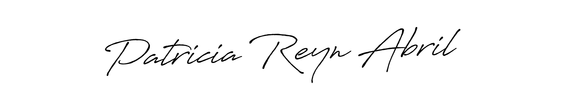 The best way (Antro_Vectra_Bolder) to make a short signature is to pick only two or three words in your name. The name Patricia Reyn Abril include a total of six letters. For converting this name. Patricia Reyn Abril signature style 7 images and pictures png